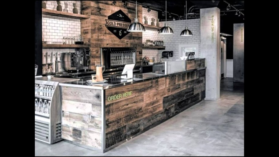 Маленькое кафе в стиле лофт