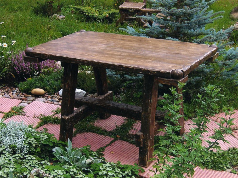 Садовая мебель своими руками