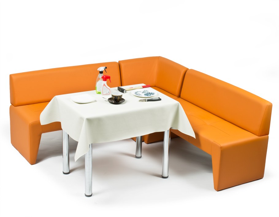 Угловой диван капля