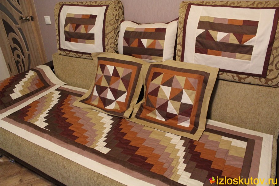 Покрывало из мебельной ткани