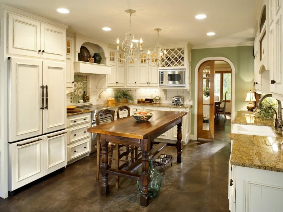 Кухня французское Кантри Прованс