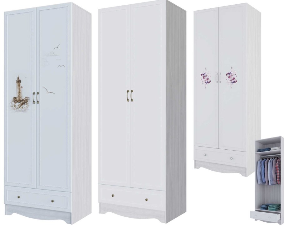 Шкаф 2-х СТВ грей