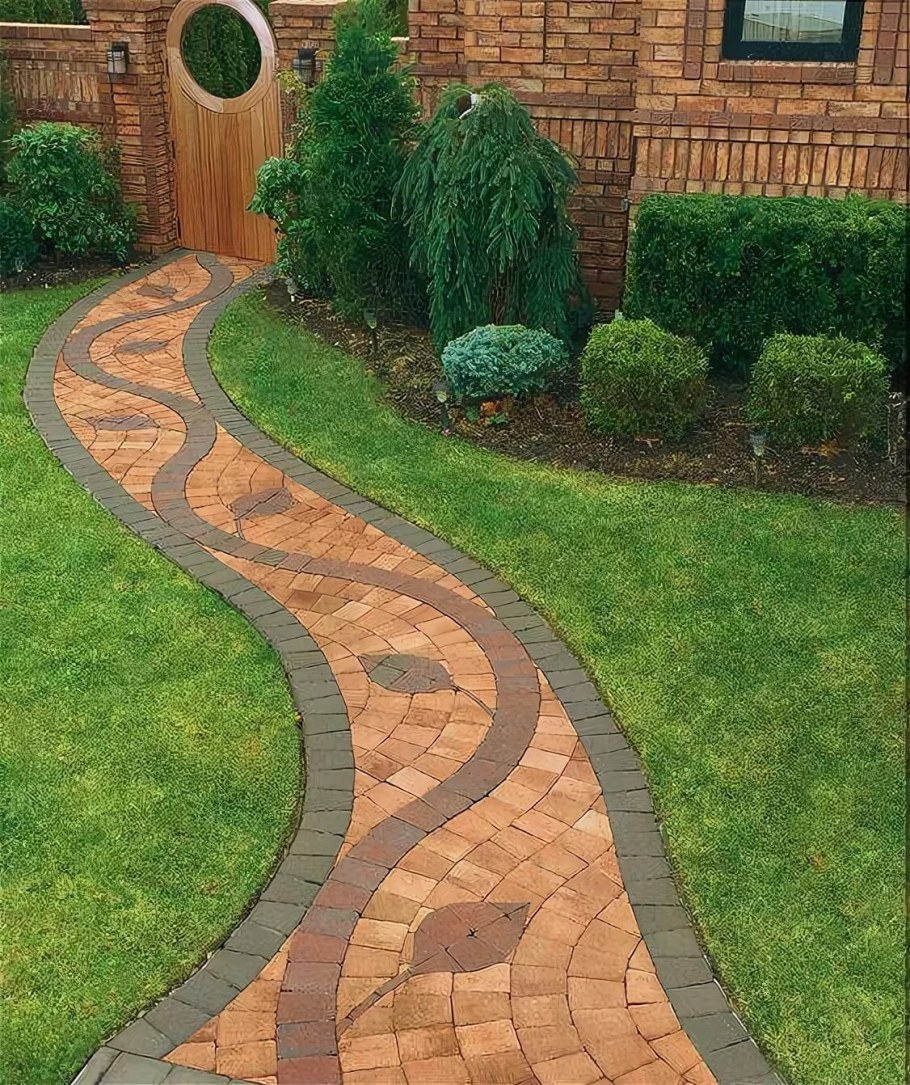 Дорожки на садовом участке