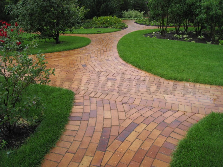 Мощение клинкерным кирпичом