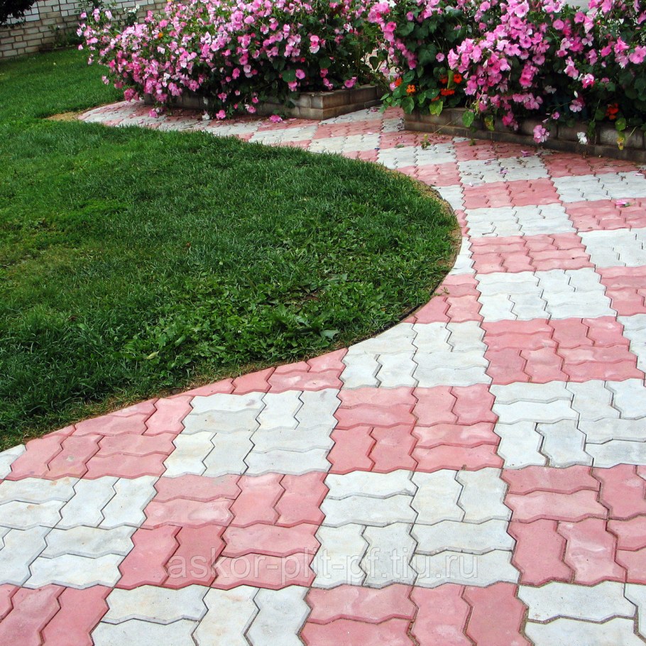 Форма для отливки садовых дорожек 50х50х6 см Vortex