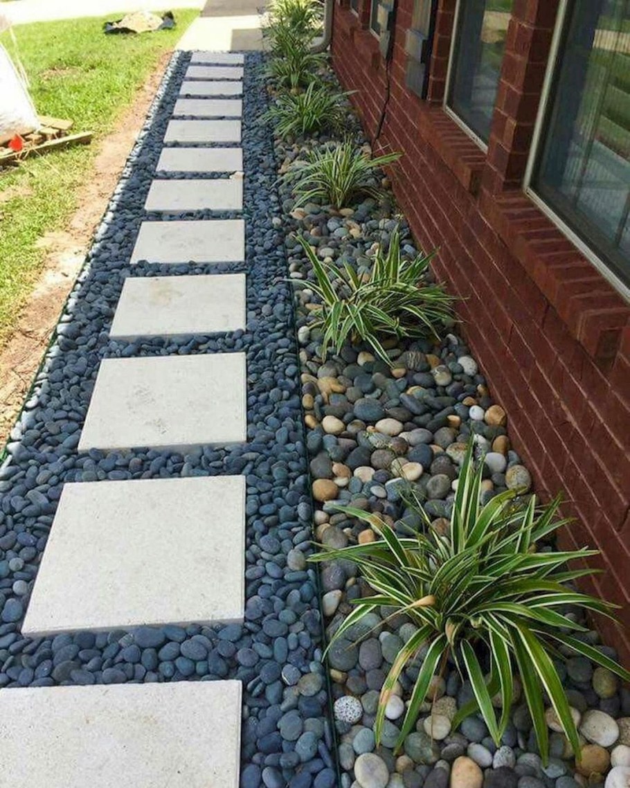 Каменная плитка для садовых дорожек