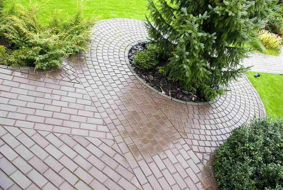 Необычные дорожки в саду