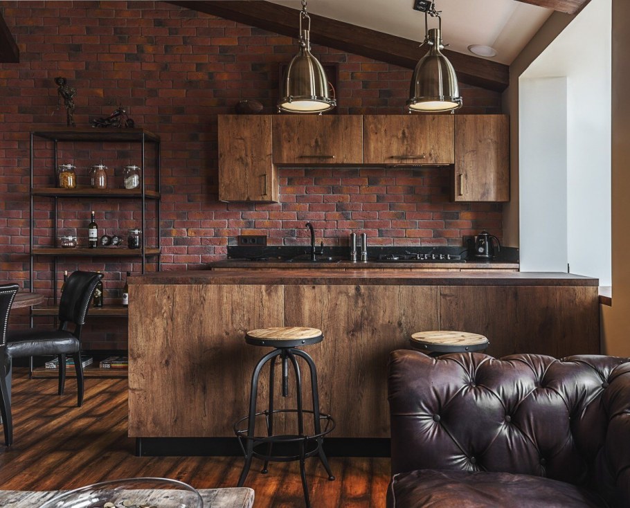 Мебель в стиле лофт в интерьере