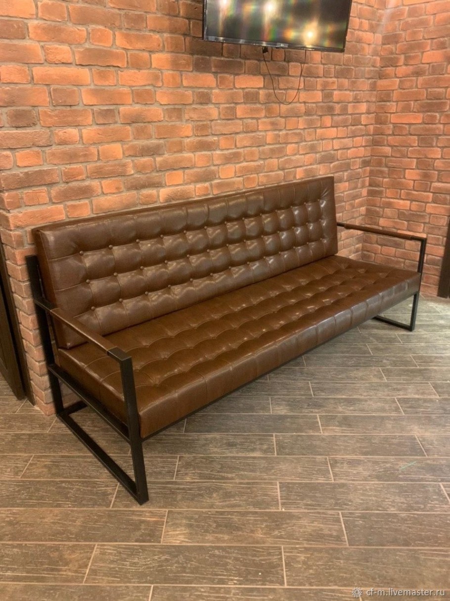 Диван в стиле лофт