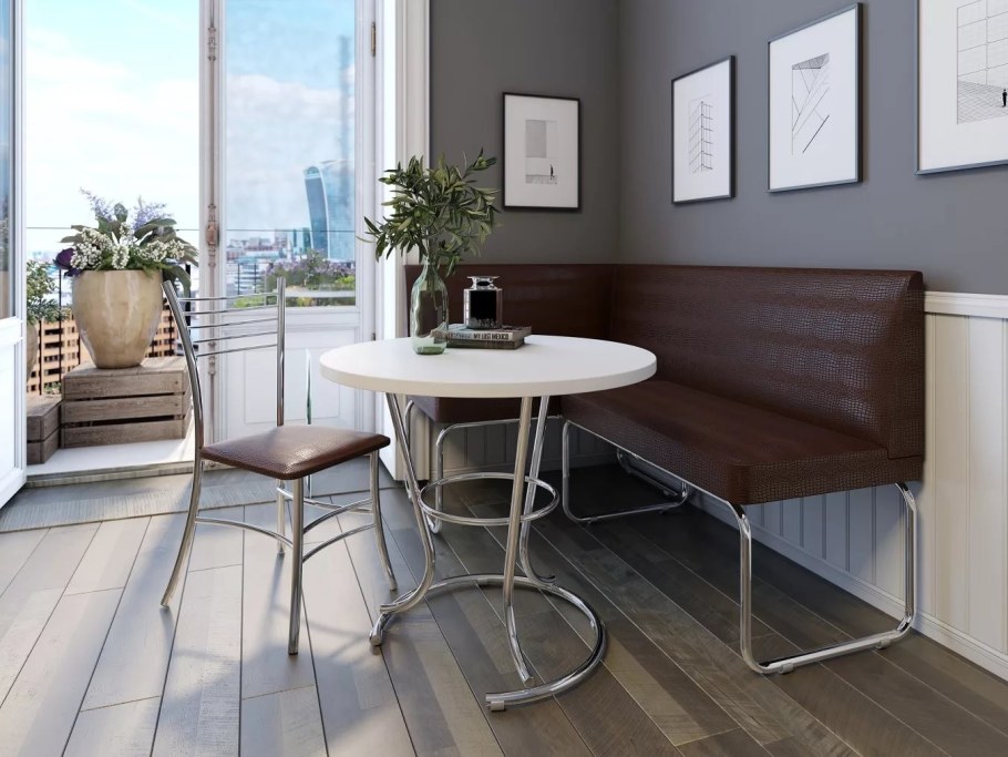 Уголок на кухню в стиле лофт