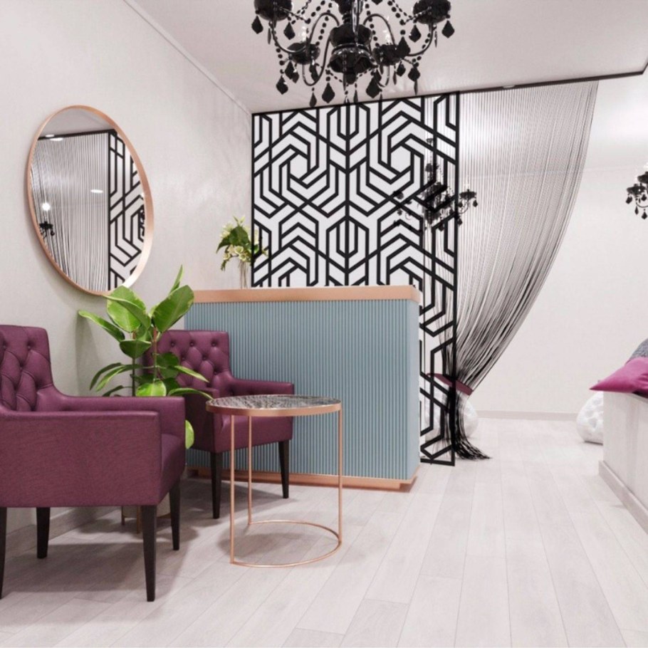 Решетчатые перегородки для зонирования