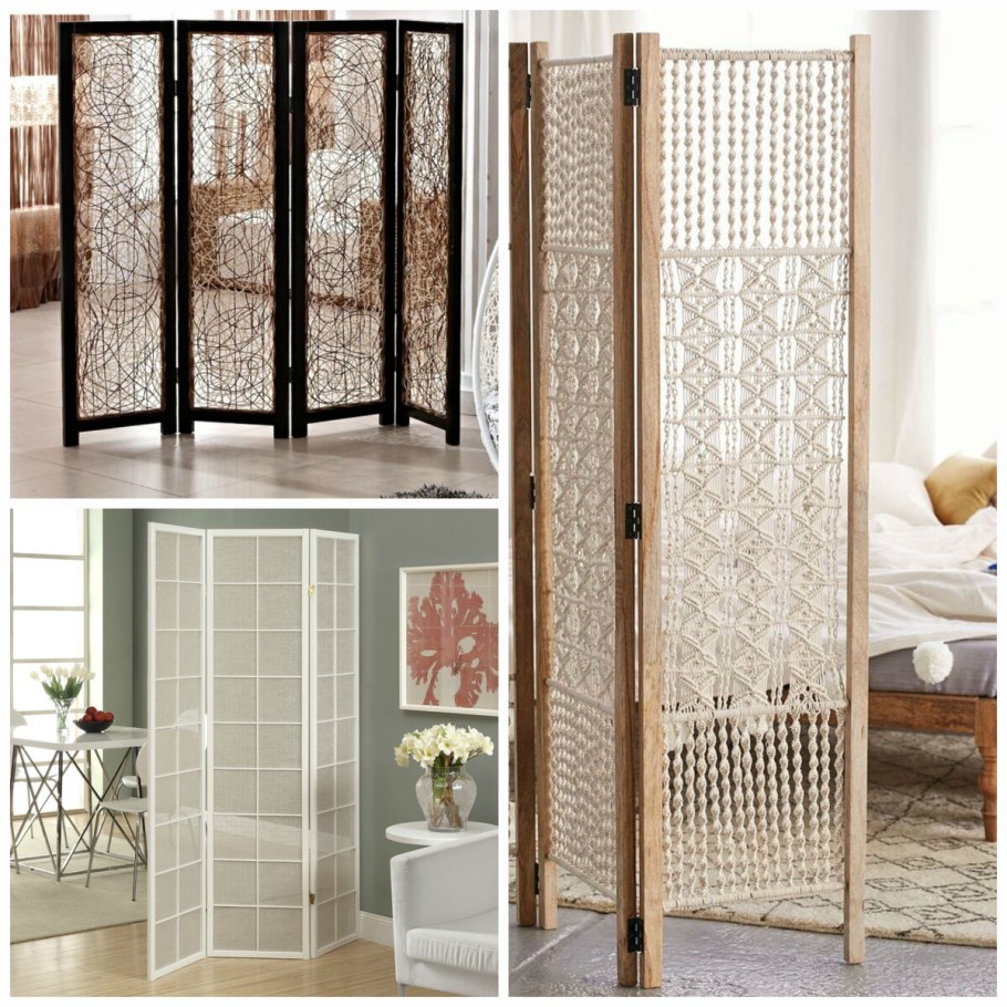 Зонирование пространства шторами