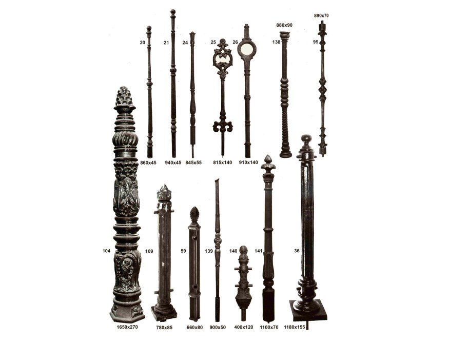 Столб забора с3-370.2000