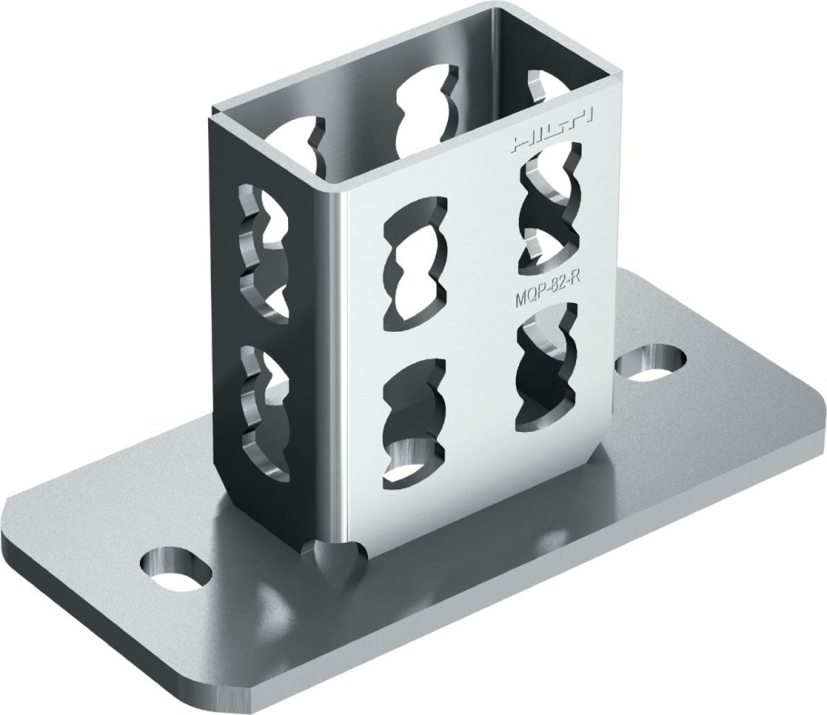 Столб, фланец RAL 6005