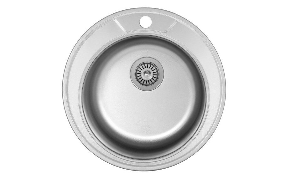 Врезная кухонная мойка SINKLIGHT 6642 66х42см нержавеющая сталь