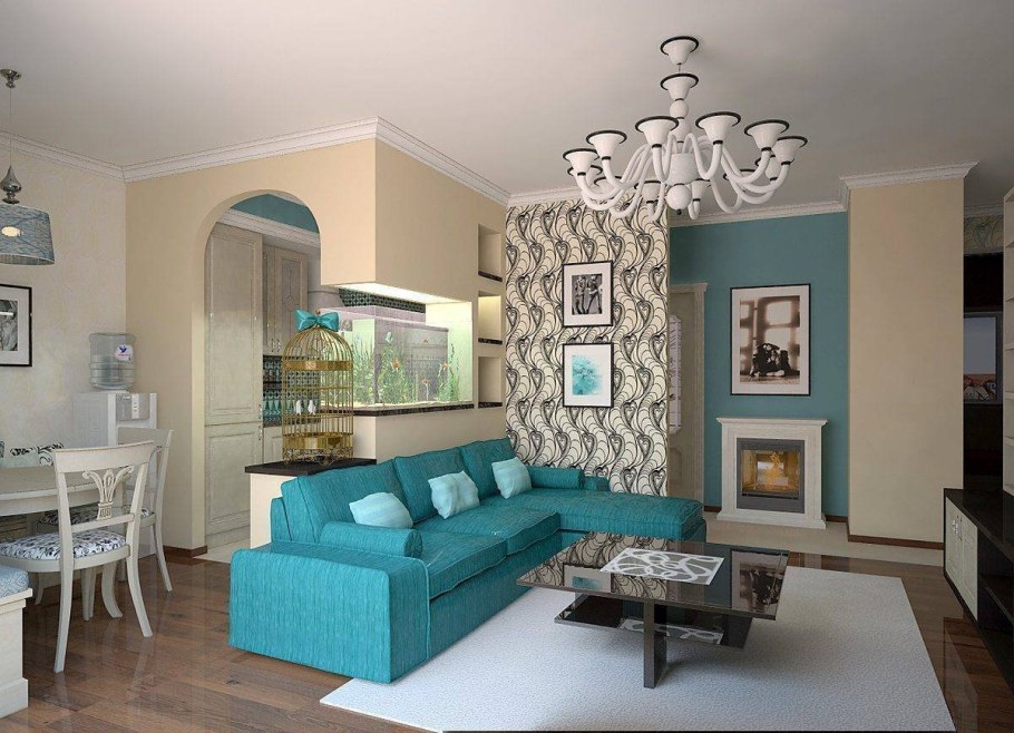 Гостиная в средиземноморском стиле