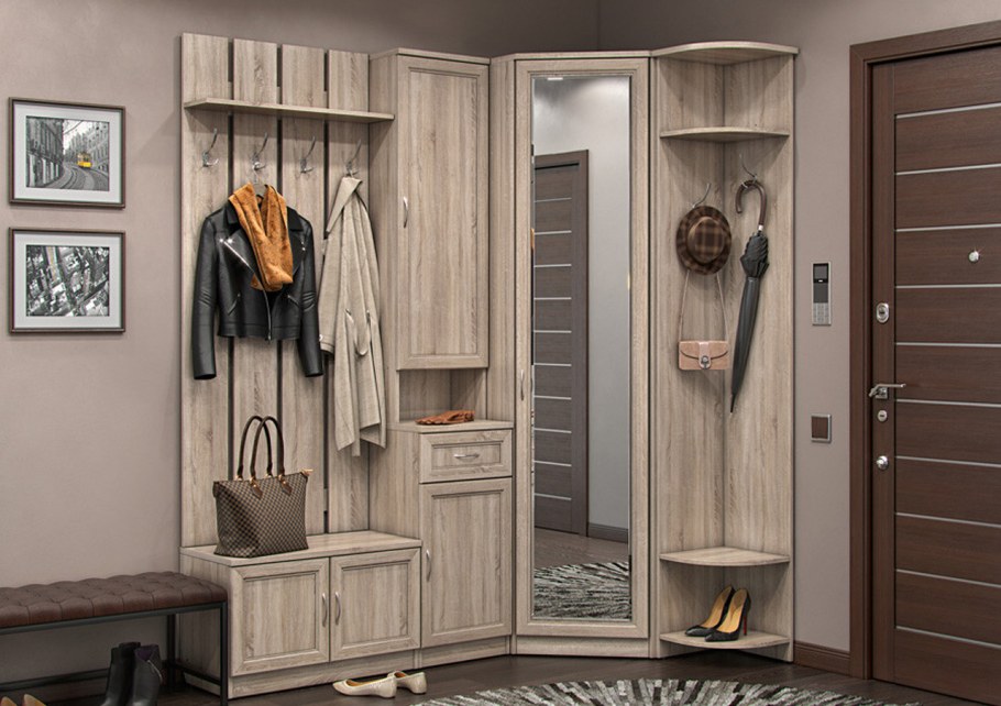 Прихожая Гарун дуб сонома