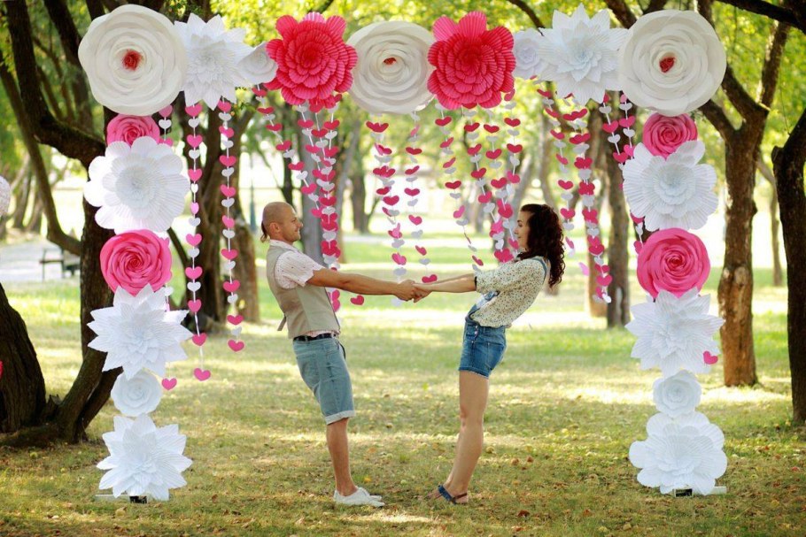 Украшение фотозоны