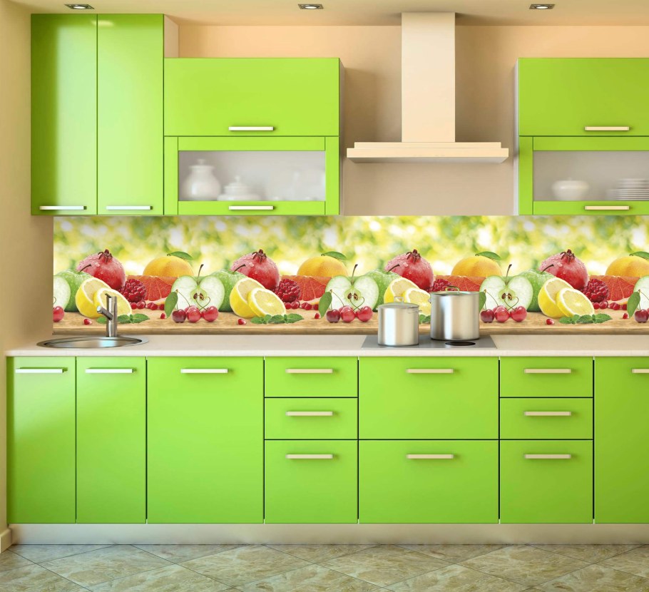 Стеновые панели в интерьере кухни