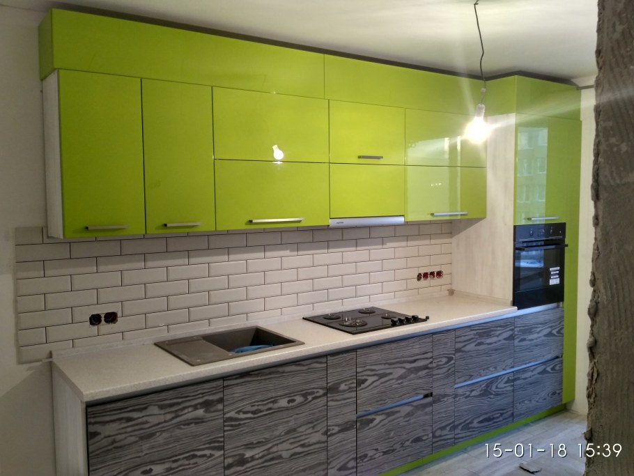 Обклеить кухонный гарнитур самоклеющейся пленкой