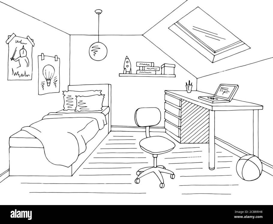 Гостиная для раскрашивания