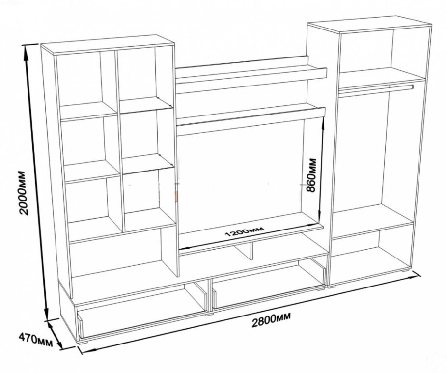 Гостиная Изотта схема сборки