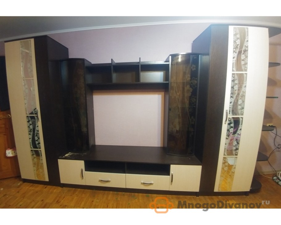 Гостиная Вегас - венге/дуб кремона