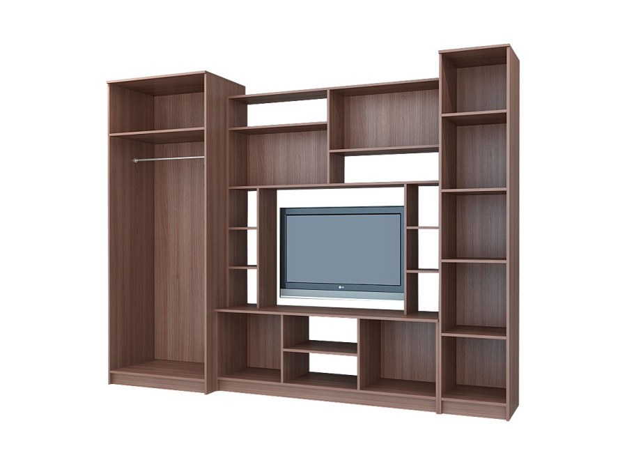 Стенка Макарена дуб сонома схема сборки