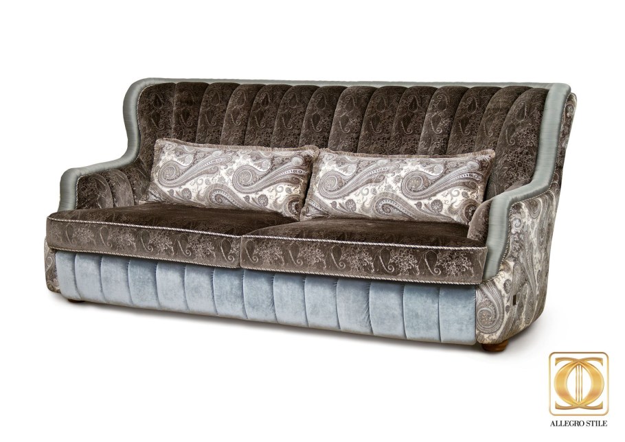 Диван Элис 2 с оттоманкой Оптима