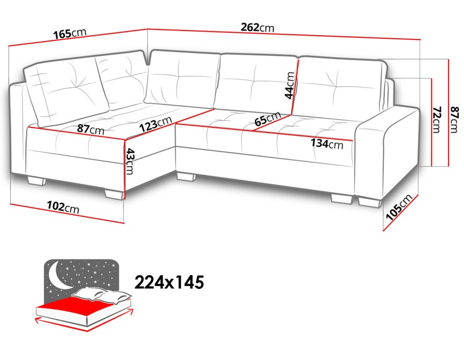 Большие угловые диваны