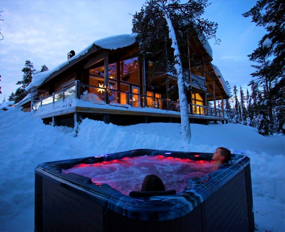 Охта парк джакузи