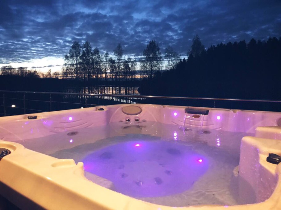 Карелия спа отель с бассейном Рускеала