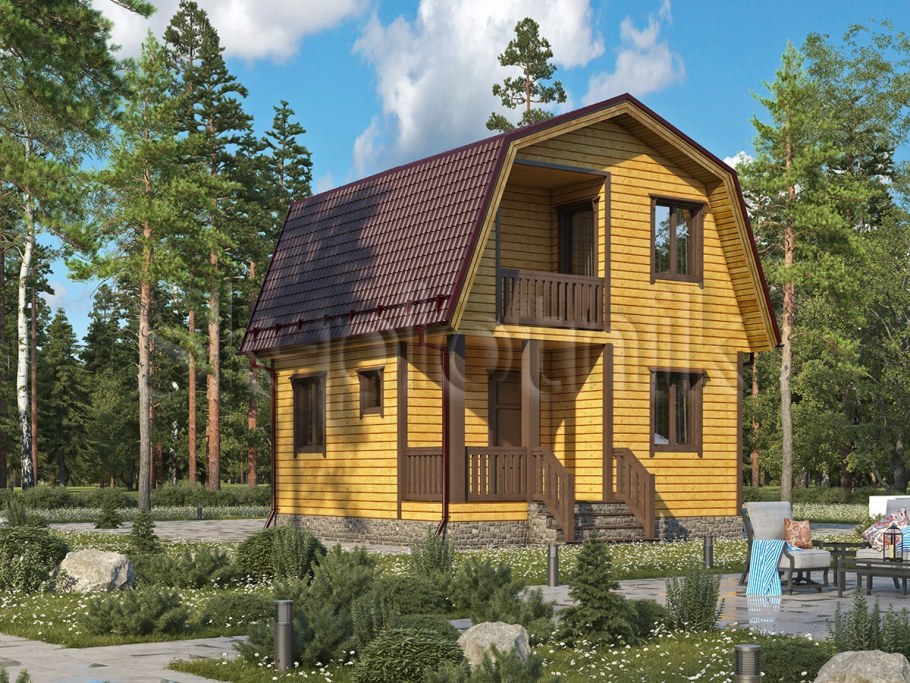 Дома из проф бруса 6х6