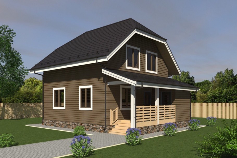 Дачный дом уют Зодчий