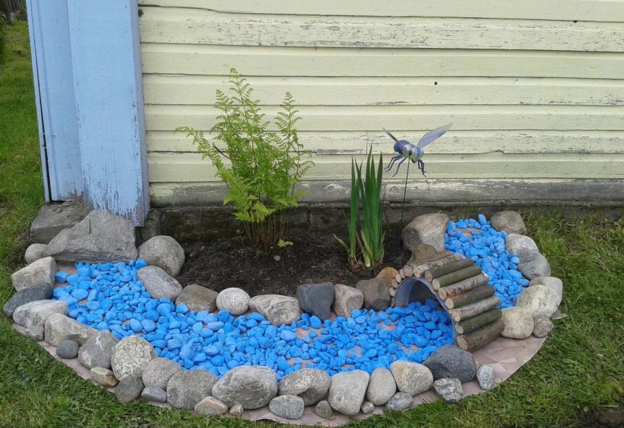 Декоративные ручейки для дачи