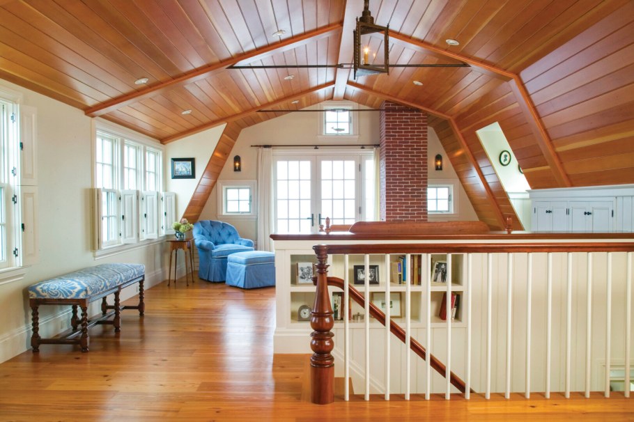 Внутренняя отделка мансардного этажа