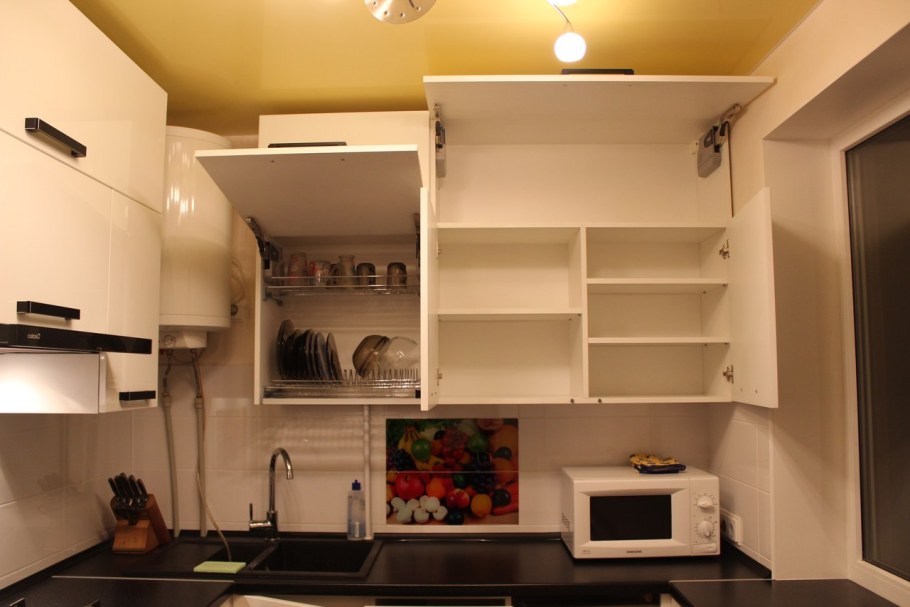 Подоконник-столешница на кухне