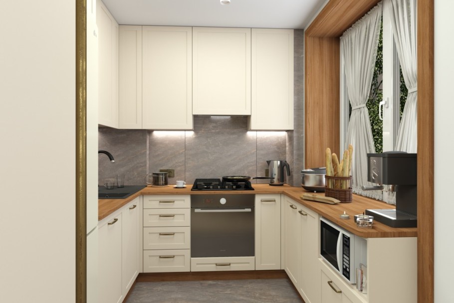 Кухня 6кв м IVD