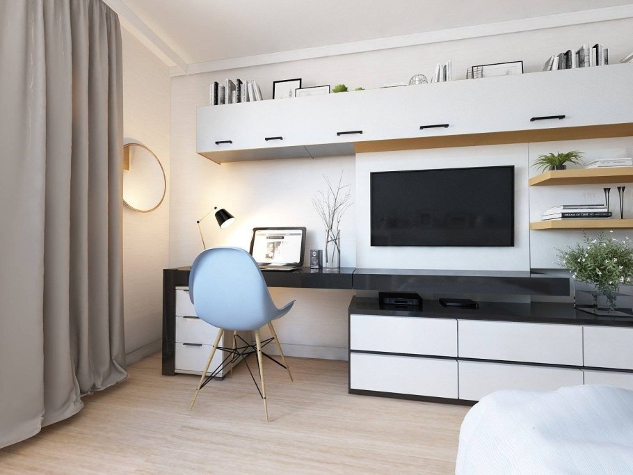 Гостинка с компьютерным столом