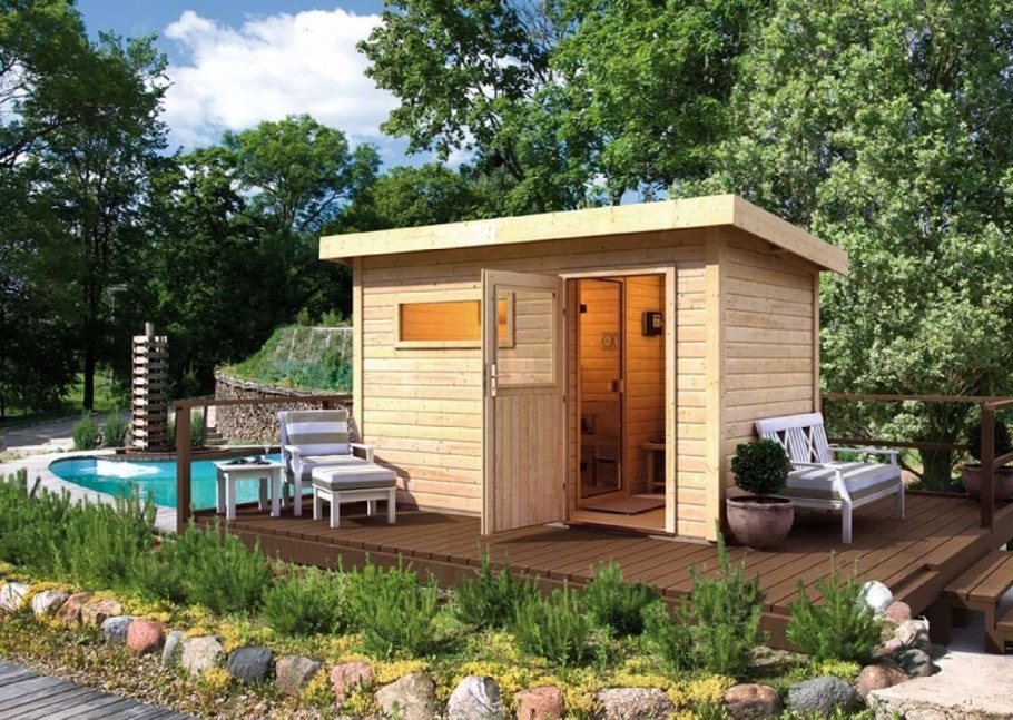 Кедровая бочка парилка