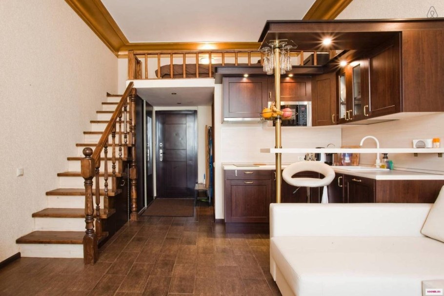 Двухуровневая квартира студия планировка