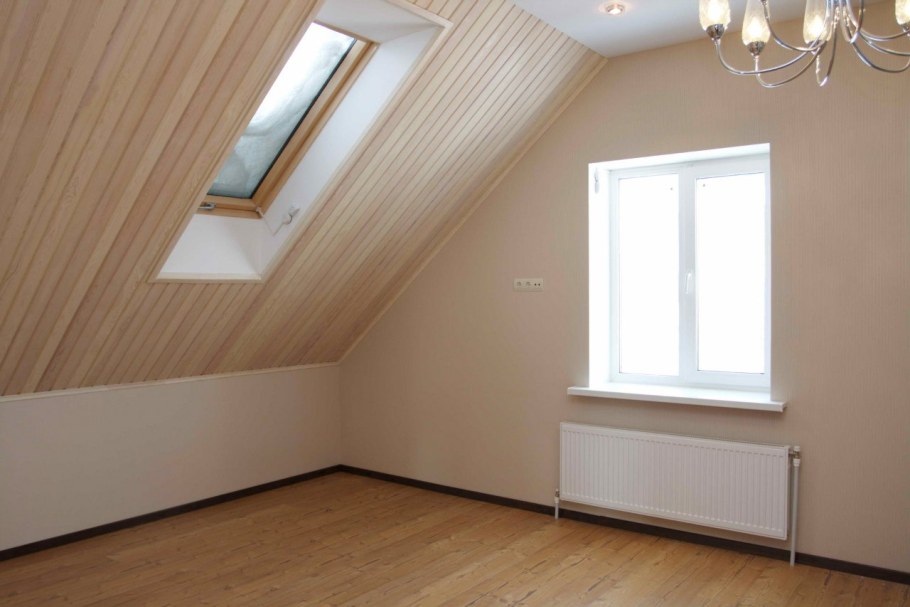 Мансарда гипсокартон и вагонка