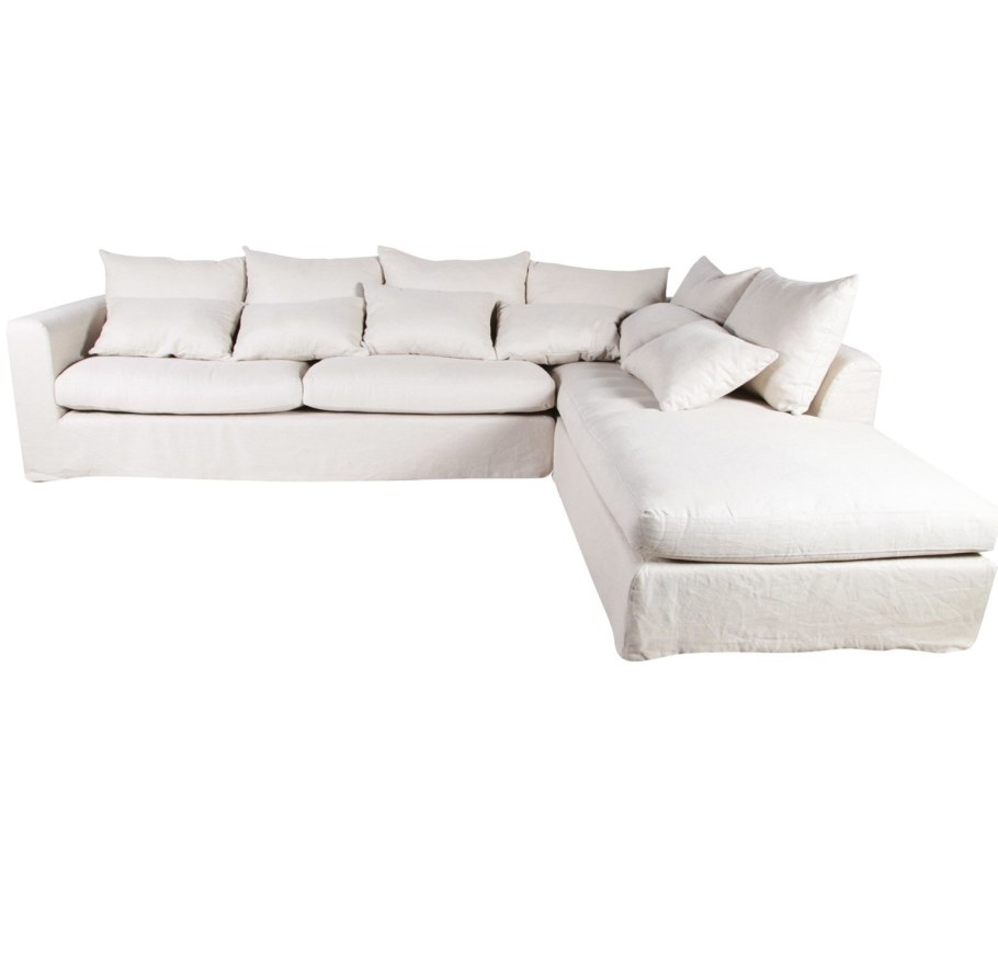 Трехместный угловой диван кровать