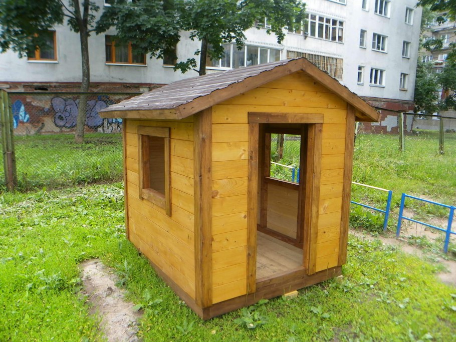 Детский домик для дачи своими руками