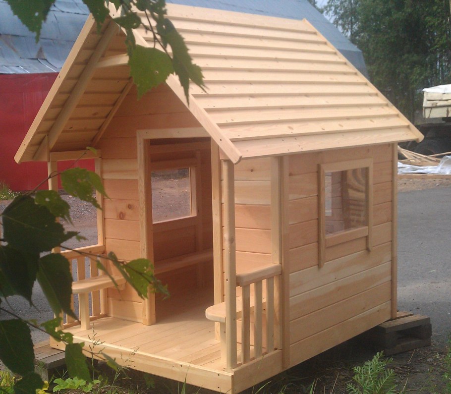 Самодельный домик для детей