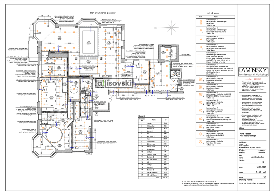 Чертежная документация дизайн проект