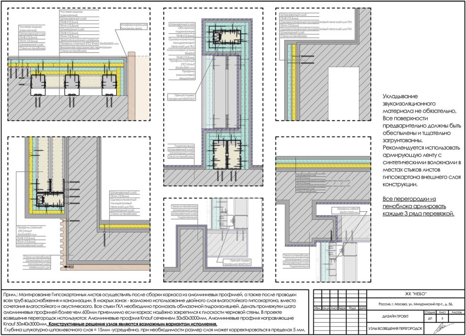 Дизайн проект квартиры рабочие чертежи