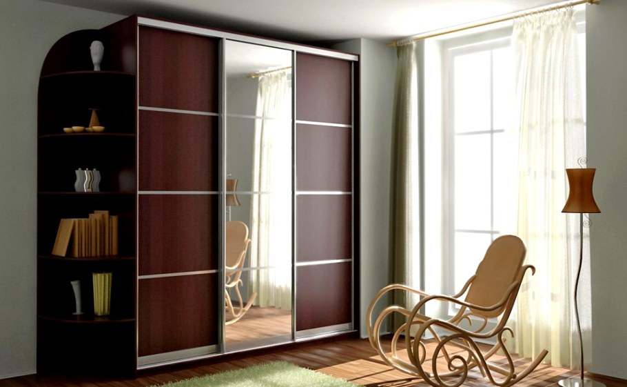 Шкаф Стенли трехстворчатый