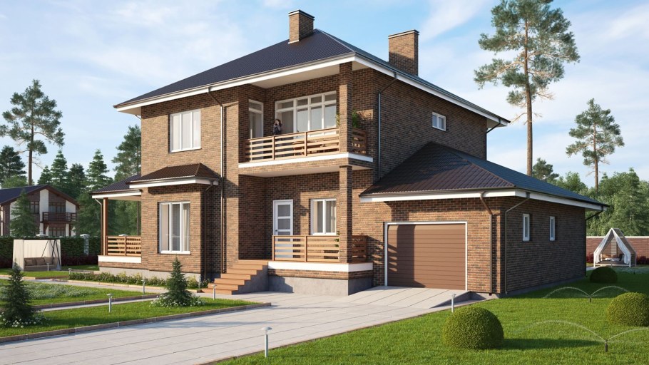 Двухэтажный дом