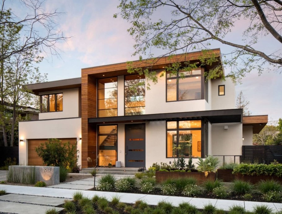 Двухэтажный ХОЗДОМ С плоской крышей